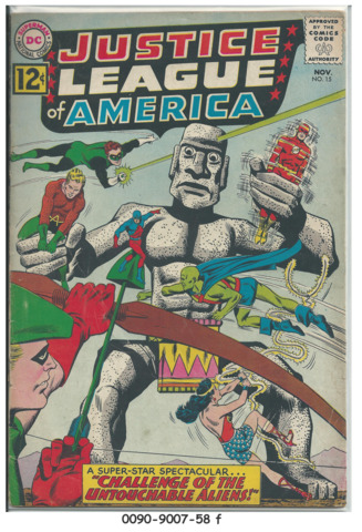 JUSTICE LEAGUE of AMERICA #015 © November 1962 DC Comics
